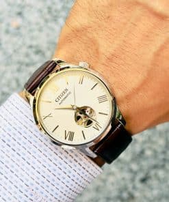 Citizen Sunshine and Luna 40 mm lên tay