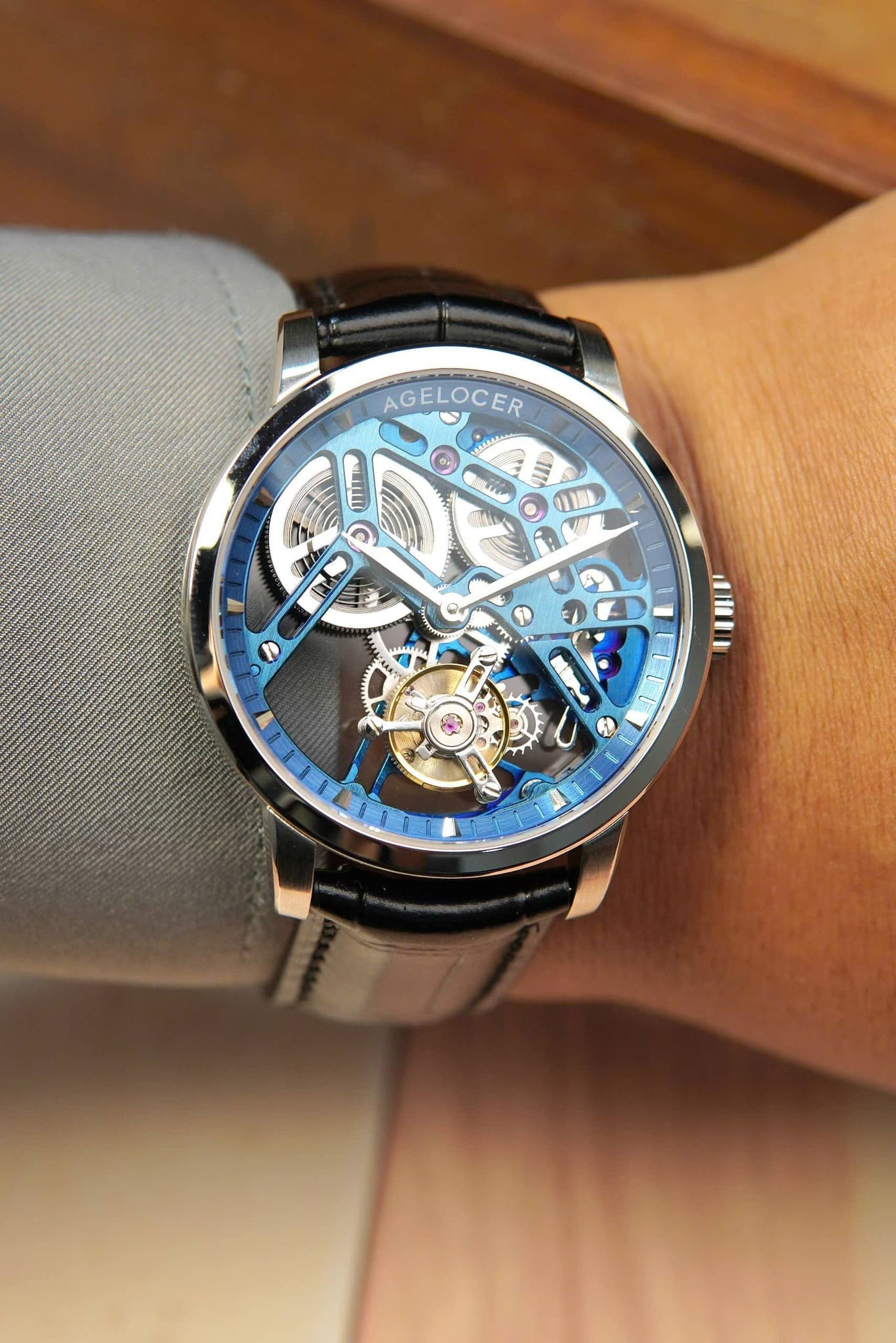 Đồng Hồ Agelocer Tourbillon 9004A1