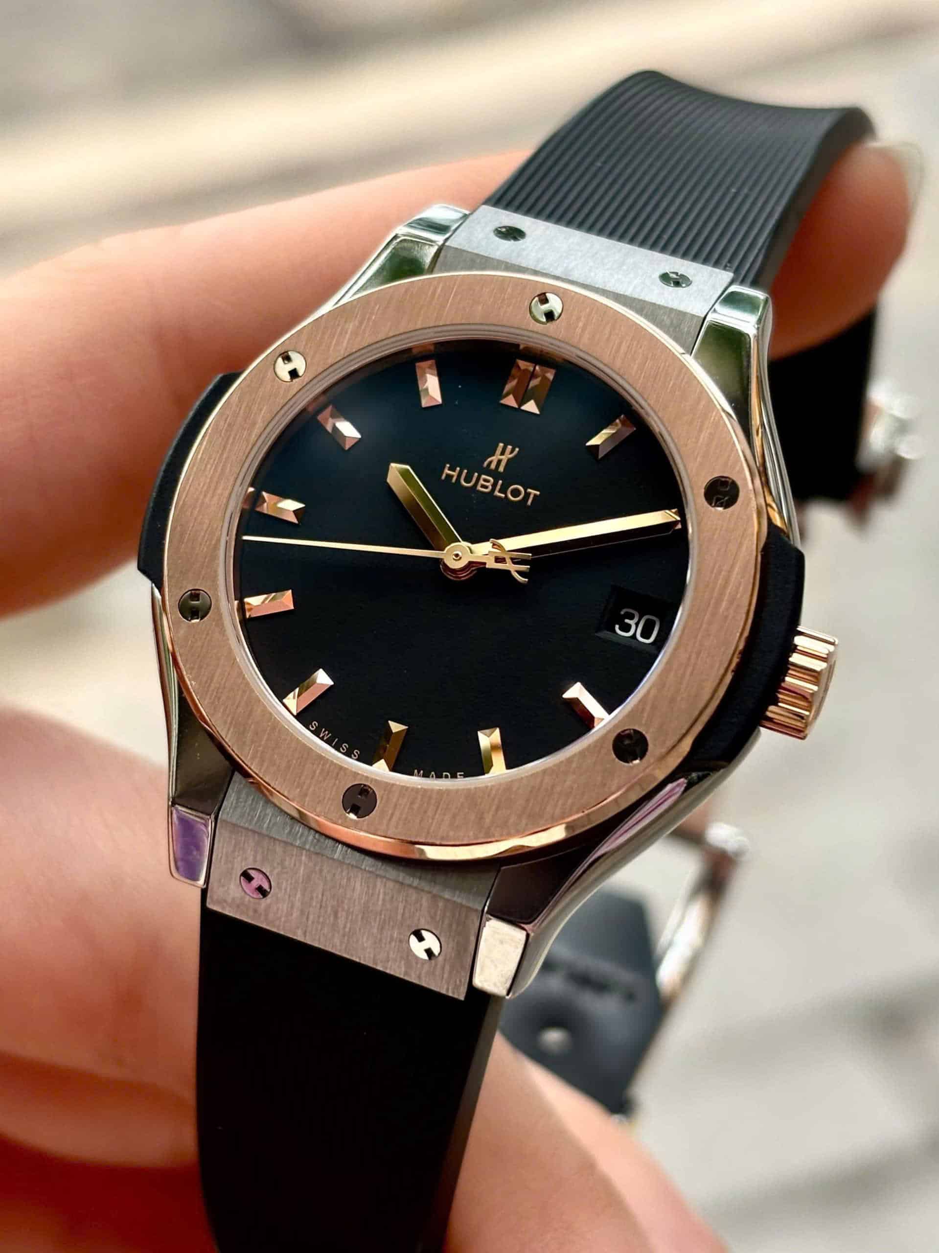 Hublot Classic Fusion Black 18k 581NO1480RX 33mm