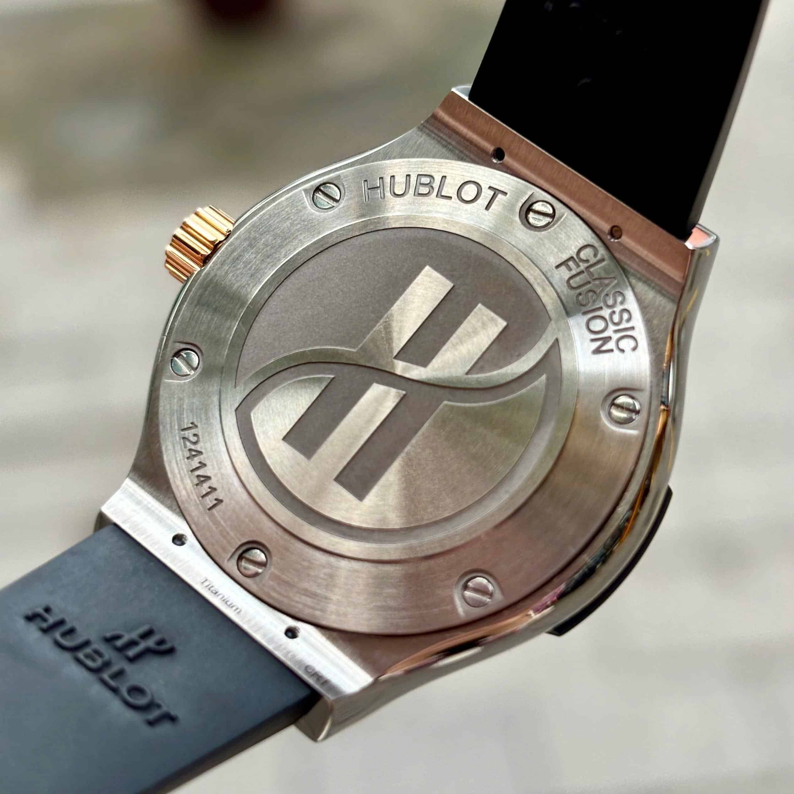 Hublot Classic Fusion Black 18k 581NO1480RX 33mm - Ảnh 5