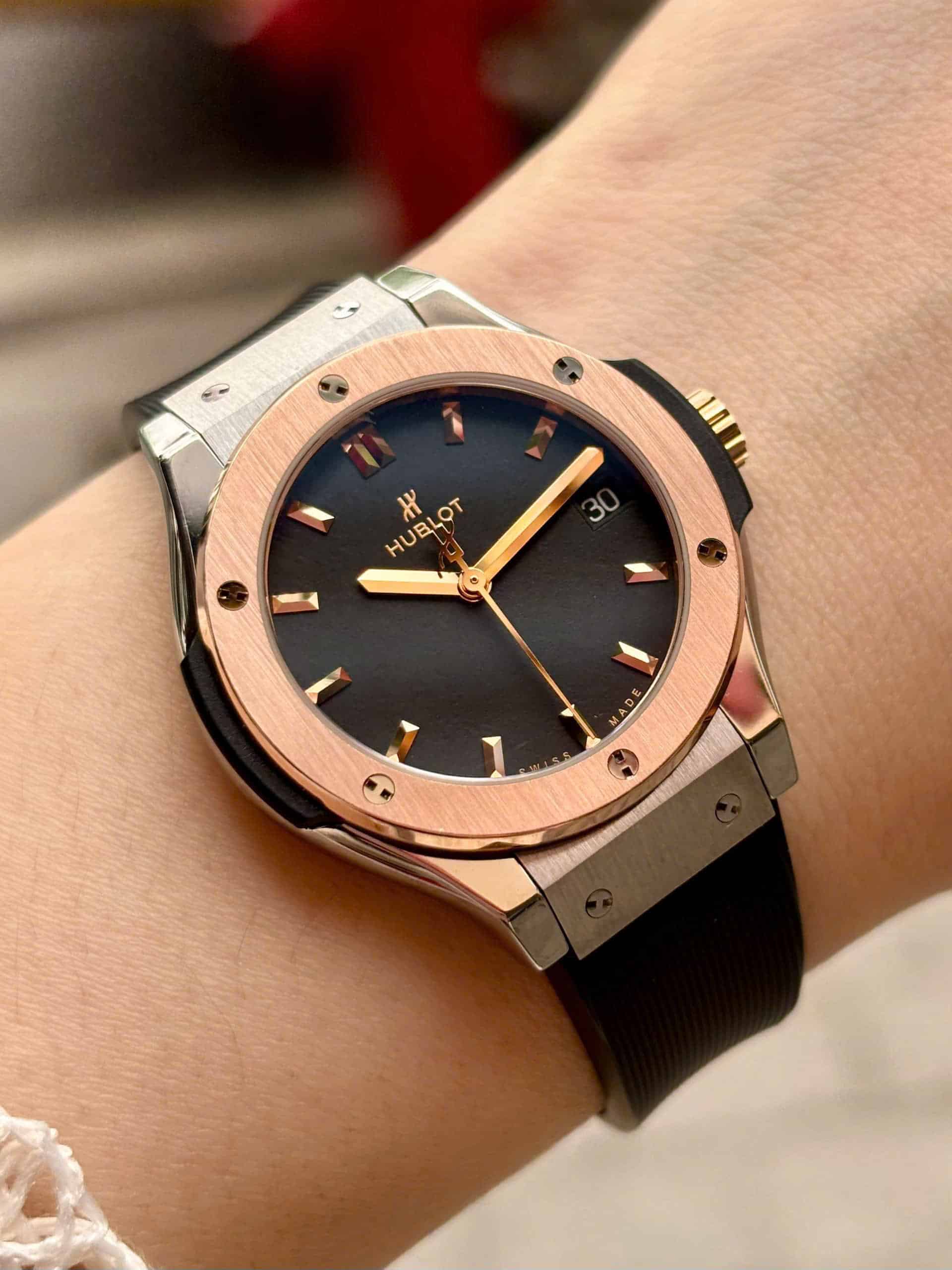 Hublot Classic Fusion Black 18k 581NO1480RX 33mm