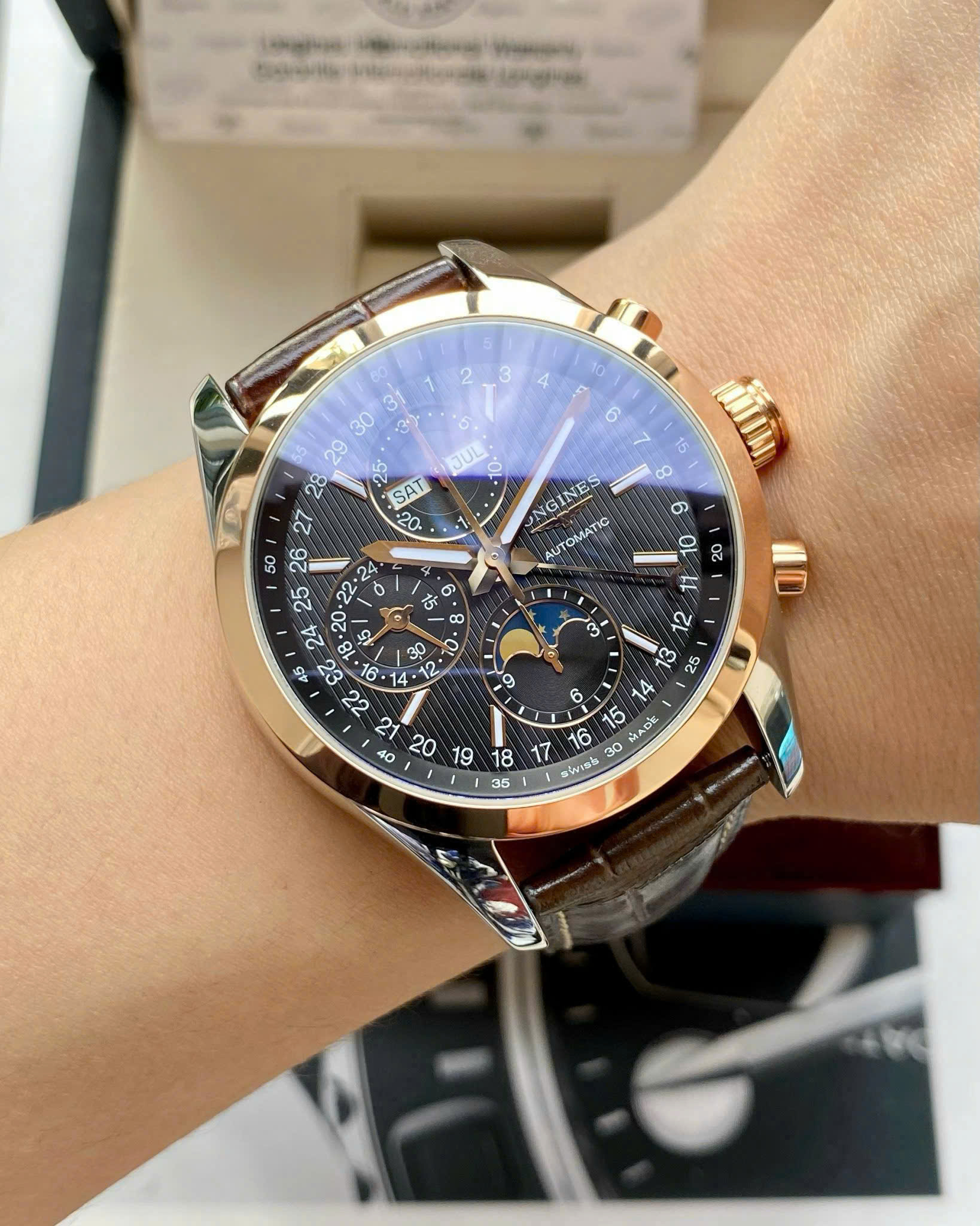 Longines Conquest Moonphase Chronograph L27985523