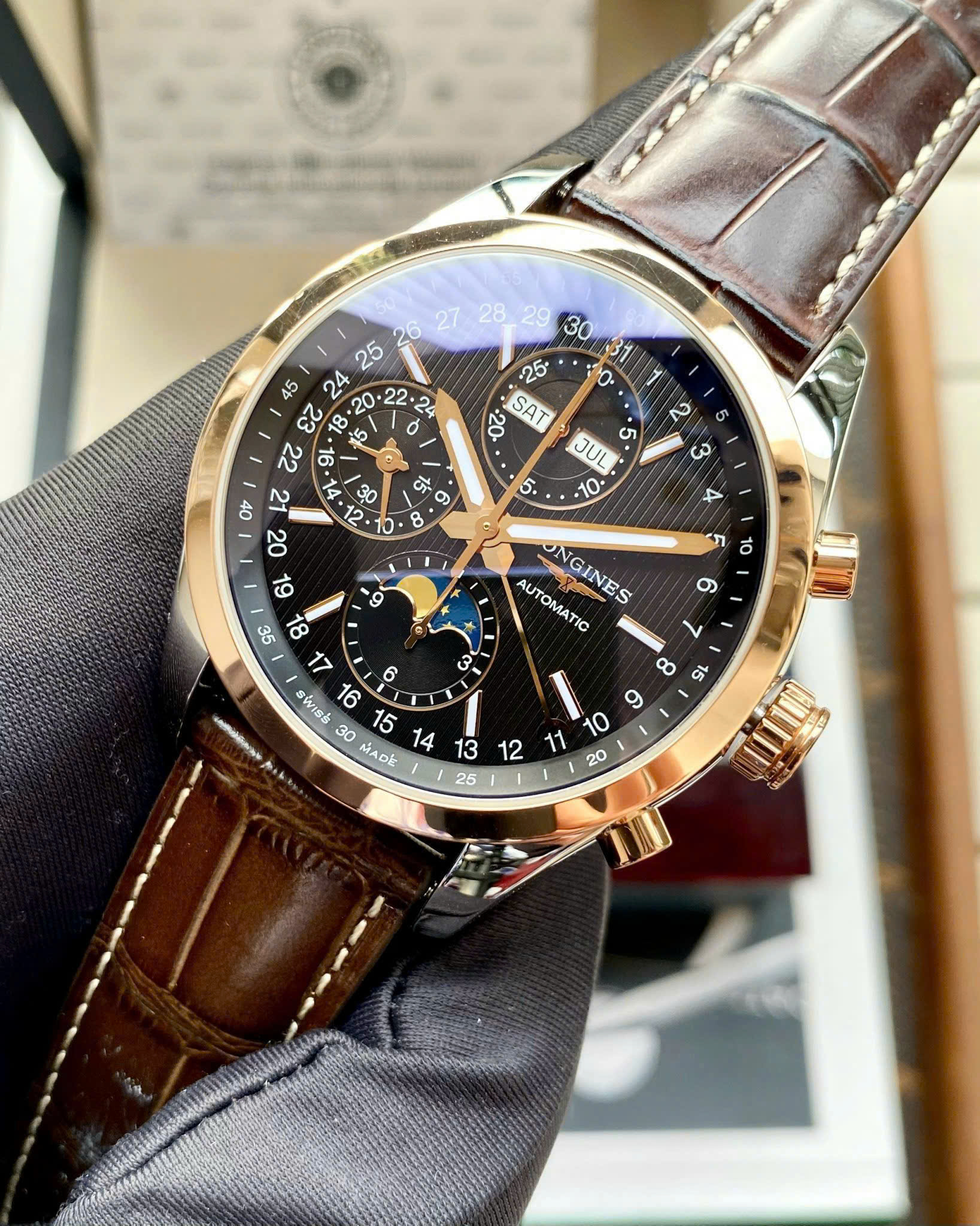 Longines Conquest Moonphase Chronograph L27985523