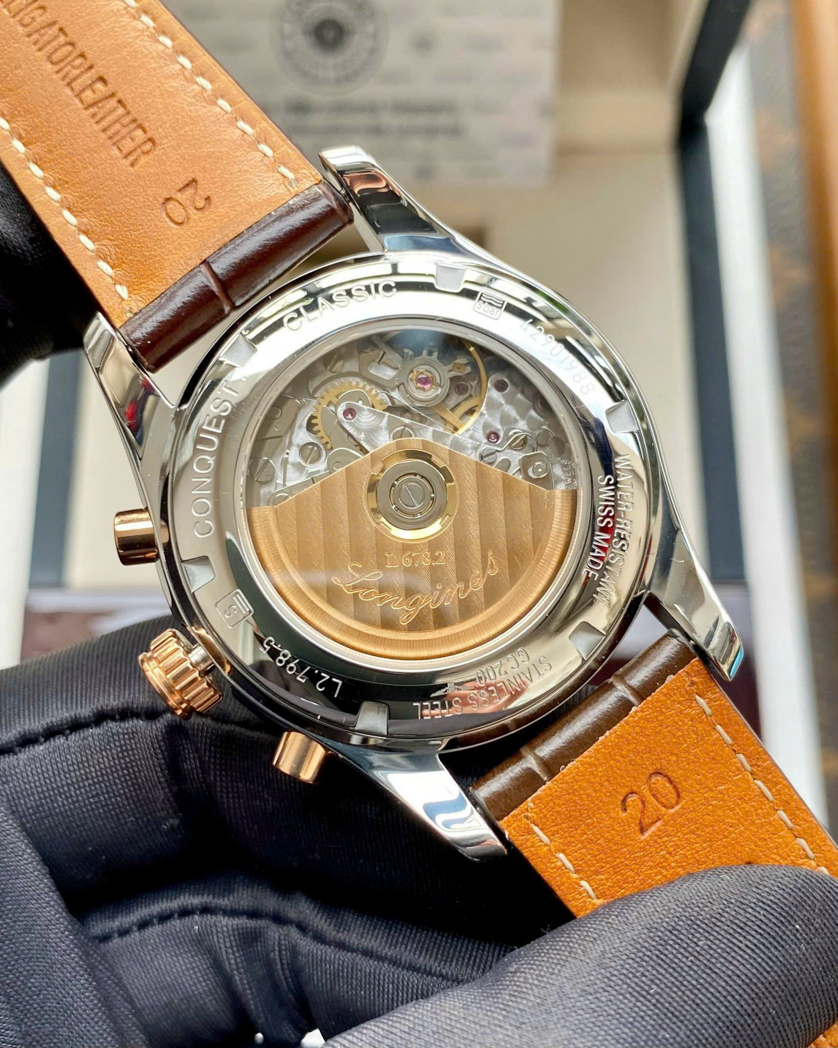 Longines Conquest Moonphase Chronograph L27985523