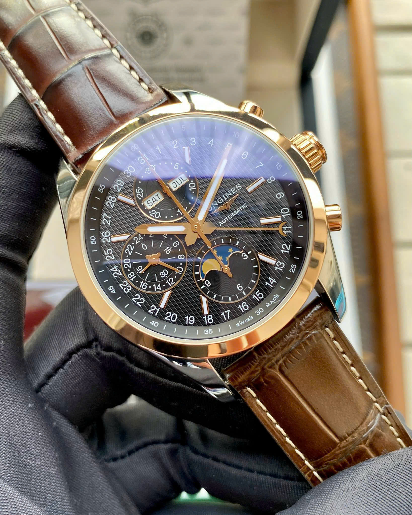 Longines Conquest Moonphase Chronograph L27985523