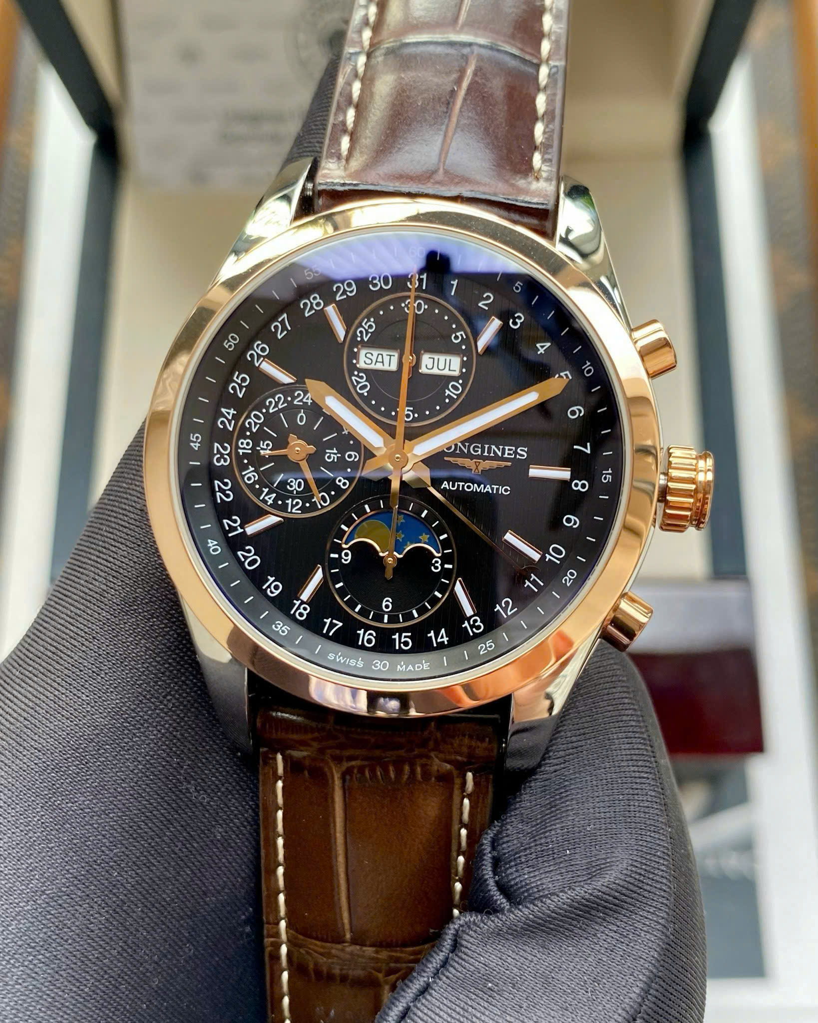 Longines Conquest Moonphase Chronograph L27985523