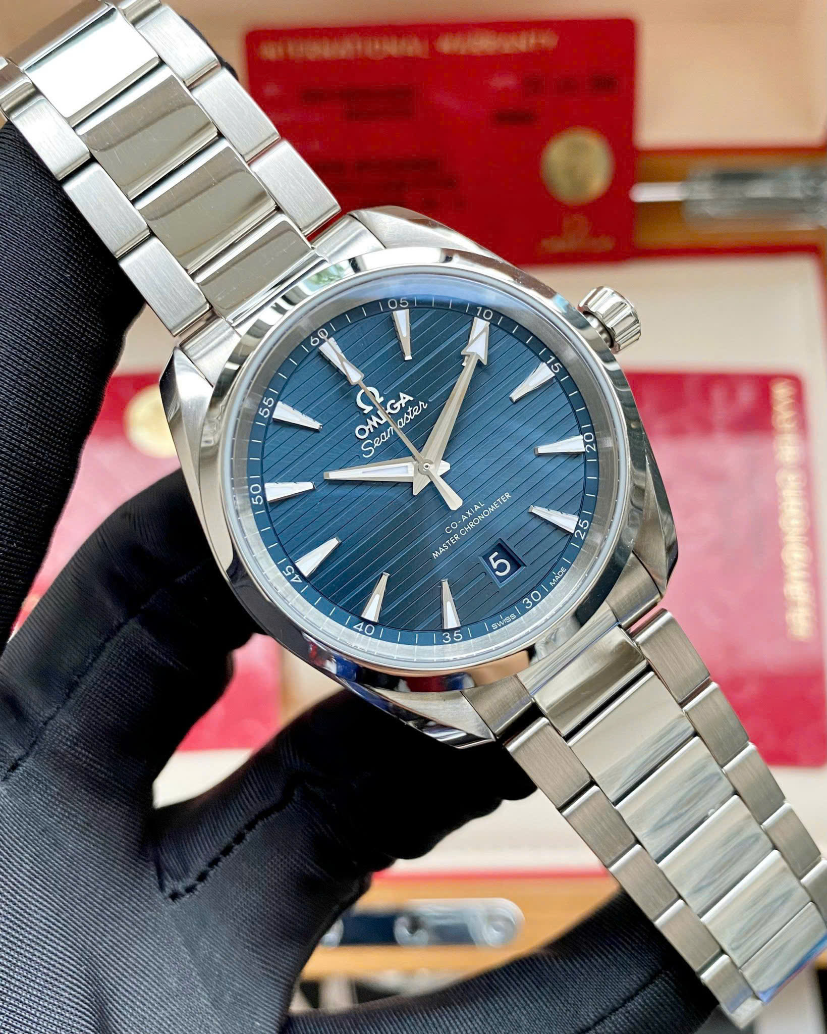 Omega Seamaster Aqua Terra Blue 38mm – 220.10.38.20.03.001