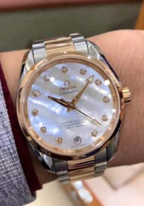 OMEGA SEAMASTER AQUA TERRA MASTER CO-AXIAL CHRONOMETER 231.20.39.21.55.004 23120392155004