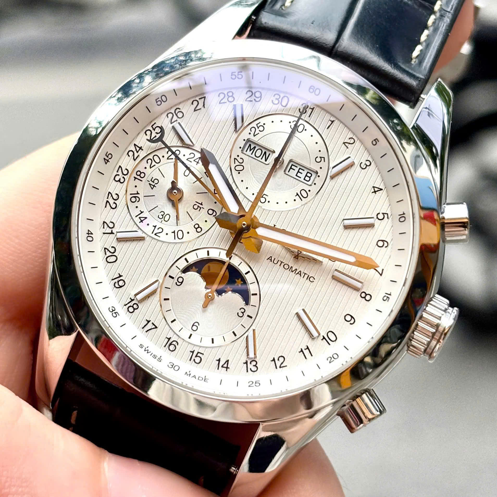 Longines Conquest Moonphase L2.798.4.72.3